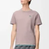 T-shirt coupe classique en coton rose clair