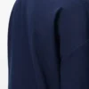Veste à capuche en coton bleu marine/beige Veste à capuche en coton bleu marine/beige