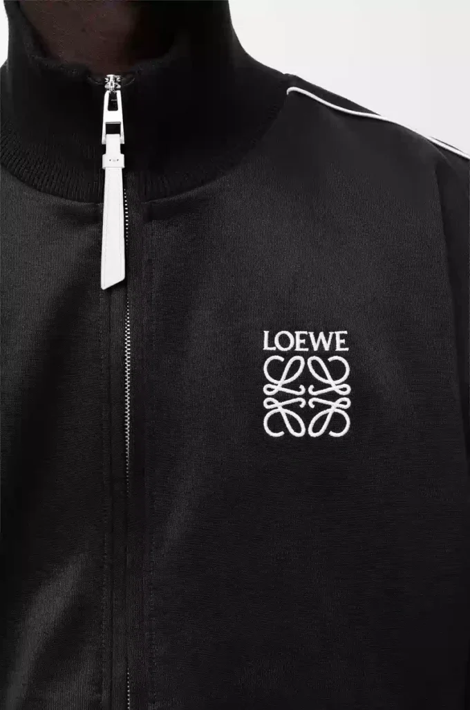 Veste de survêtement en jersey technique Noir Veste de survêtement en jersey technique Noir