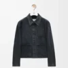 Veste de travail en denim Noir Veste de travail en denim Noir