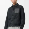 Veste de travail en denim Noir Veste de travail en denim Noir