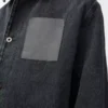 Veste de travail en denim Noir Veste de travail en denim Noir