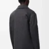 Veste de travail en laine et cachemire Charcoal Melange Veste de travail en laine et cachemire Charcoal Melange