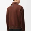 Veste en coton Marron/Marron foncé Veste en coton Marron/Marron foncé