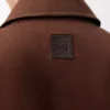 Veste en coton Marron/Marron foncé Veste en coton Marron/Marron foncé