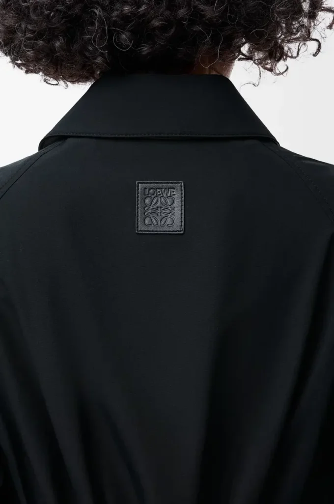Veste en coton mélangé Noir