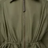 Veste en coton mélangé Vert kaki