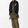 Veste en coton noir