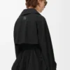 Veste en coton noir