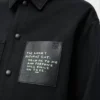 Veste en coton noir
