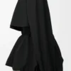 Veste en coton noir