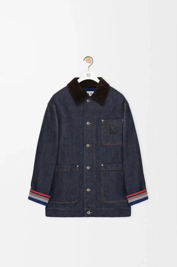 Veste en denim Raw Denim/Bleu Veste en denim Raw Denim/Bleu