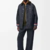 Veste en denim Raw Denim/Bleu Veste en denim Raw Denim/Bleu