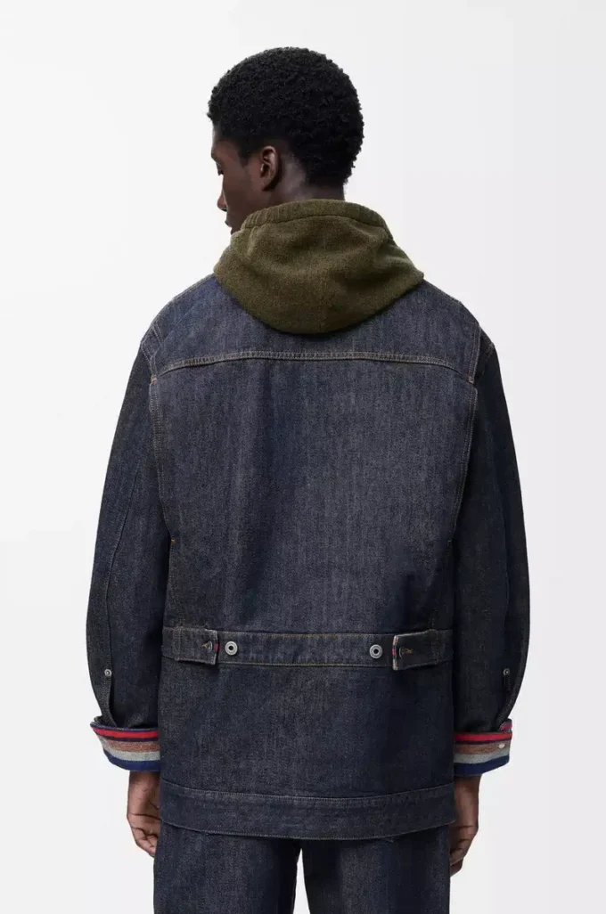 Veste en denim Raw Denim/Bleu Veste en denim Raw Denim/Bleu