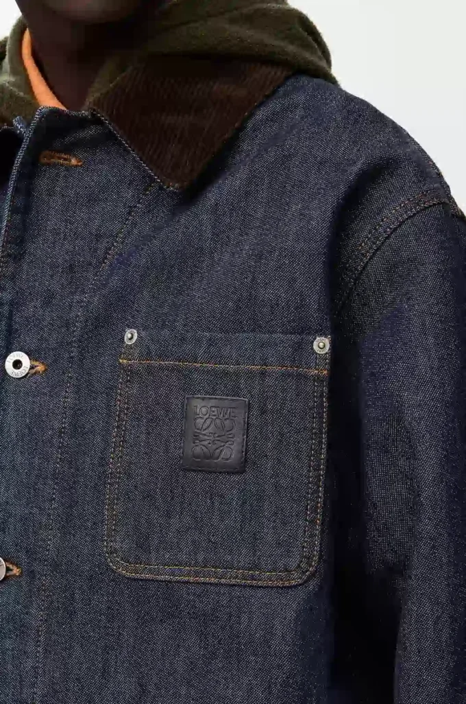 Veste en denim Raw Denim/Bleu Veste en denim Raw Denim/Bleu