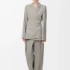 Veste en laine Beige clair chiné