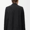 Veste en laine Noir