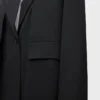 Veste en laine Noir