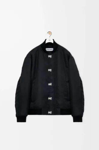 Veste en nylon Noir