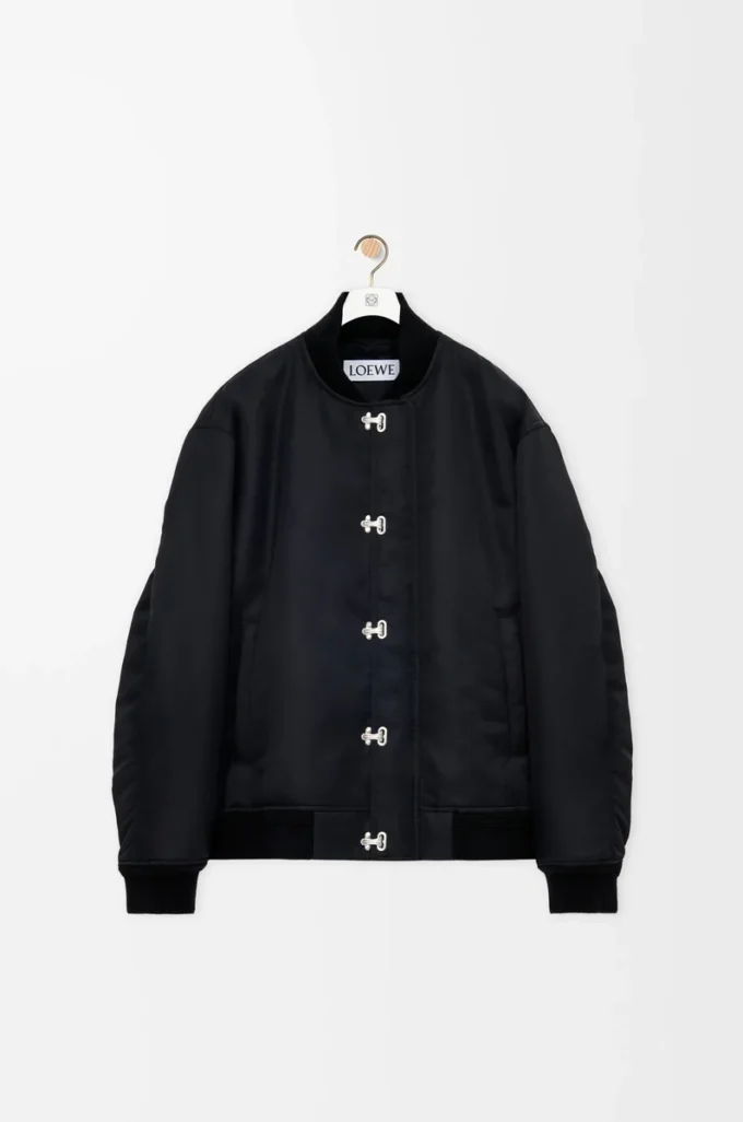 Veste en nylon Noir Veste en nylon Noir