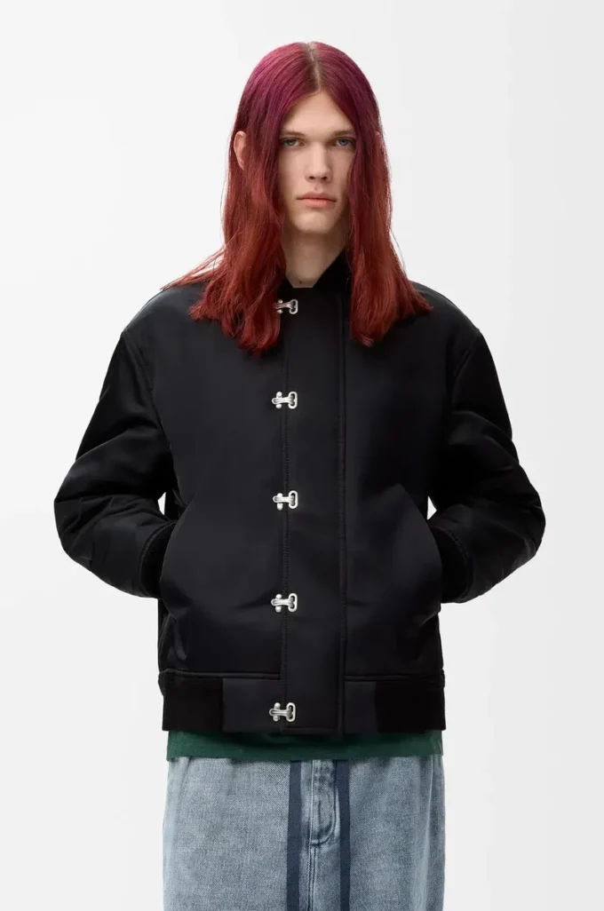 Veste en nylon Noir Veste en nylon Noir