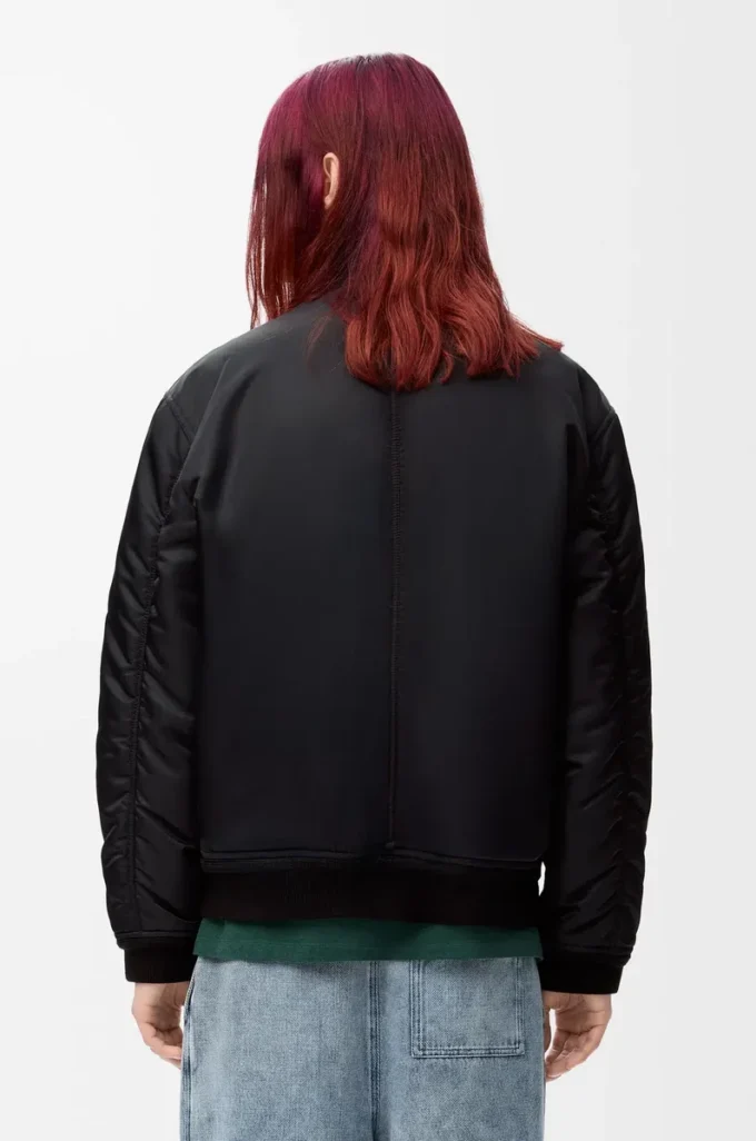 Veste en nylon Noir Veste en nylon Noir